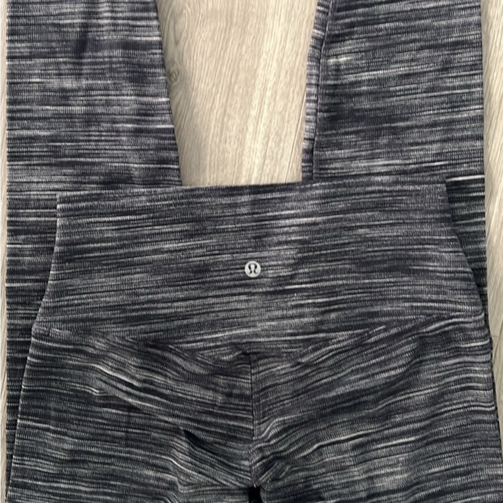 lululemon athletica Gray Space-Dye Leggings
